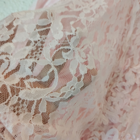 Together Maxi  Dress Sleveless size 12 womens Zipper linning polyester used pink - Picture 14 of 14